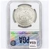 Image 2 : 1877 Silver Trade Dollar PGA MS63+