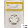 Image 1 : 1930 Standing Liberty Quarter PGA MS63 FH