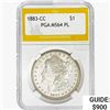 Image 1 : 1883-CC Morgan Silver Dollar PGA MS64 PL