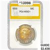 Image 1 : 1830 Capped Bust Half Dollar PGA MS62+