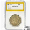 Image 1 : 1812/1 Capped Bust Half Dollar PGA VF20