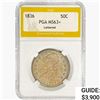 Image 1 : 1836 Capped Bust Half Dollar PGA MS63+ Lettered