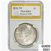 Image 1 : 1878 7TF Morgan Silver Dollar PGA MS64 REV 78