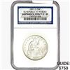 Image 1 : 1857-O Seated Lib. 50C NGC Shipwreck Effect (C)XF