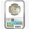 Image 2 : 1860-O Seated Lib. 50C NGC Shipwreck Effect SS REP