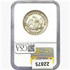 Image 2 : 1857-O Seated Lib. 50C NGC Shipwreck Effect SS REP