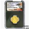 Image 1 : 2021-W $10 1/4oz. Gold Eagle NGC PF70 UC T-2 FDI