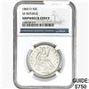 Image 1 : 1860-O Seated Lib. 50C NGC Shipwreck Effect SS REP