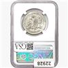 Image 2 : 1860-O Seated Lib. 50C NGC Shipwreck Effect SS REP