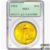 Image 1 : 1924 $20 Gold Double Eagle PCGS MS63
