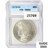 Image 1 : 1878-CC Morgan Silver Dollar ICG MS62