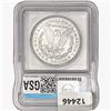 Image 2 : 1921 Morgan Silver Dollar ICG MS65