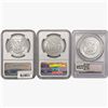 Image 2 : [3] 1896 & 1897 Morgan Silver Dollar NGC/PCGS MS63
