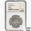 Image 1 : 1935 Connecticut Half Dollar NGC MS65