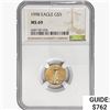 Image 1 : 1998 $5 1/10oz. Gold Eagle NGC MS69