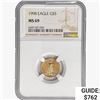 Image 1 : 1998 $5 1/10oz. Gold Eagle NGC MS69