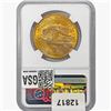 Image 2 : 1908 $20 Gold Double Eagle NGC MS63 OBV Struck Thr