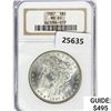 Image 1 : 1887 Morgan Silver Dollar NGC MS65