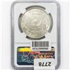 Image 2 : 1902 Morgan Silver Dollar NGC MS62