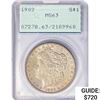 Image 1 : 1902 Morgan Silver Dollar PCGS MS63