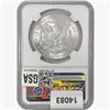 Image 2 : 1881-S Morgan Silver Dollar NGC MS65