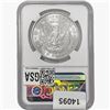 Image 2 : 1881-S Morgan Silver Dollar NGC MS66