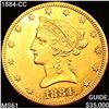 Image 1 : 1884-CC $10 Gold Eagle UNCIRCULATED