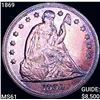 Image 1 : 1869 Seated Liberty Dollar UNCIRCULATED