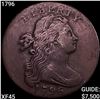 Image 1 : 1796 Draped Bust Cent NEARLY UNCIRCULATED