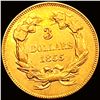Image 2 : 1855 $3 Gold Piece UNCIRCULATED