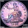 Image 1 : 1882 Silver Trade Dollar CHOICE PROOF