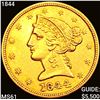 Image 1 : 1844 $5 Gold Half Eagle UNCIRCULATED