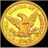 Image 2 : 1849 $2.50 Gold Quarter Eagle UNCIRCULATED
