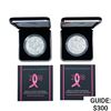 Image 1 : 2018 Breast Cancer Comm. Silver Dollars [2 Coins]