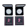 Image 2 : 2018 Breast Cancer Comm. Silver Dollars [2 Coins]