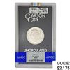 Image 1 : 1880-CC Morgan Silver Dollar NGC MS63 GSA
