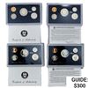 Image 1 : 1992-1996 US Proof SILV Coin Sets [20 Coins]