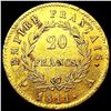 Image 2 : 1811-A France .1867oz Gold 20 Francs CLOSELY UNCIR