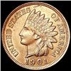 Image 1 : 1901 RED Indian Head Cent CHOICE BU