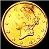 Image 1 : 1854 Rare Gold Dollar HIGH GRADE