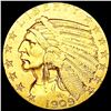 Image 1 : 1909 $5 Gold Half Eagle UNCIRCULATED