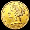 Image 1 : 1899-S $5 Gold Half Eagle CLOSELY UNCIRCULATED