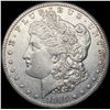 Image 1 : 1890-CC Morgan Silver Dollar NEARLY UNCIRCULATED