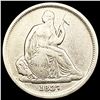 Image 1 : 1837 No Stars Seated Liberty Dime LIGHTLY CIRCULAT