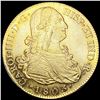Image 1 : 1803 Spain .7615oz Gold 8 Escudos ABOUT UNCIRCULAT