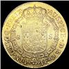 Image 2 : 1803 Spain .7615oz Gold 8 Escudos ABOUT UNCIRCULAT