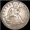 Image 1 : 1839 Seated Liberty Quarter LIGHTLY CIRCULATED