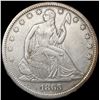 Image 1 : 1865-S Seated Liberty Half Dollar CLOSELY UNCIRCUL