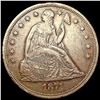 Image 1 : 1871 Seated Liberty Dollar CLOSELY UNCIRCULATED