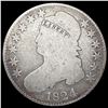 Image 1 : 1824 Capped Bust Half Dollar NICELY CIRCULATED